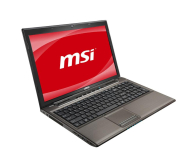 MSI GE620DX-471PL i5-2430M/8GB/500/DVD-RW/7HP64 GT555 - 74368 - zdjęcie 2